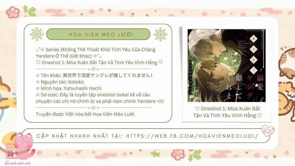 Không Thể Thoát Khỏi Tình Yêu Của Chàng Yandere Ở Thế Giới Khác 1 trang 1