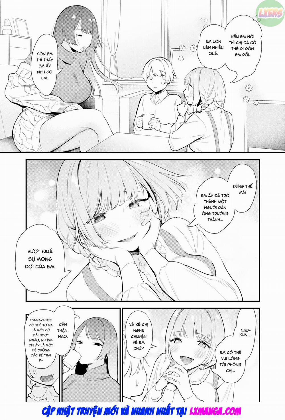 Không thoát được hai chị gái Oneshot trang 3