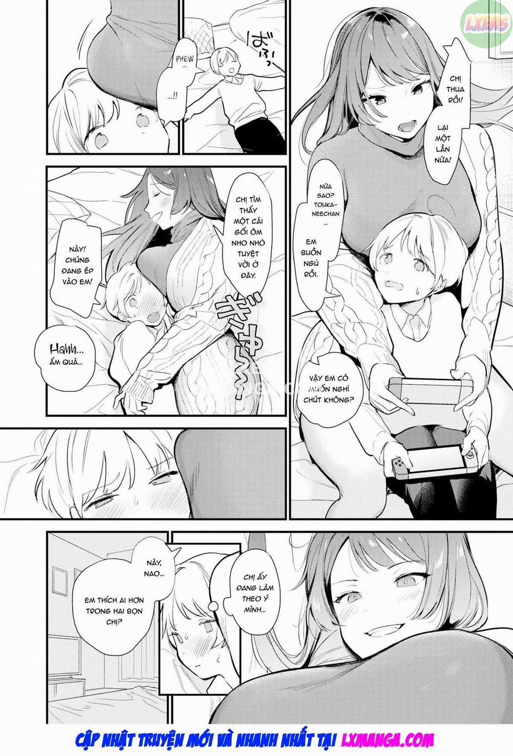 Không thoát được hai chị gái Oneshot trang 5