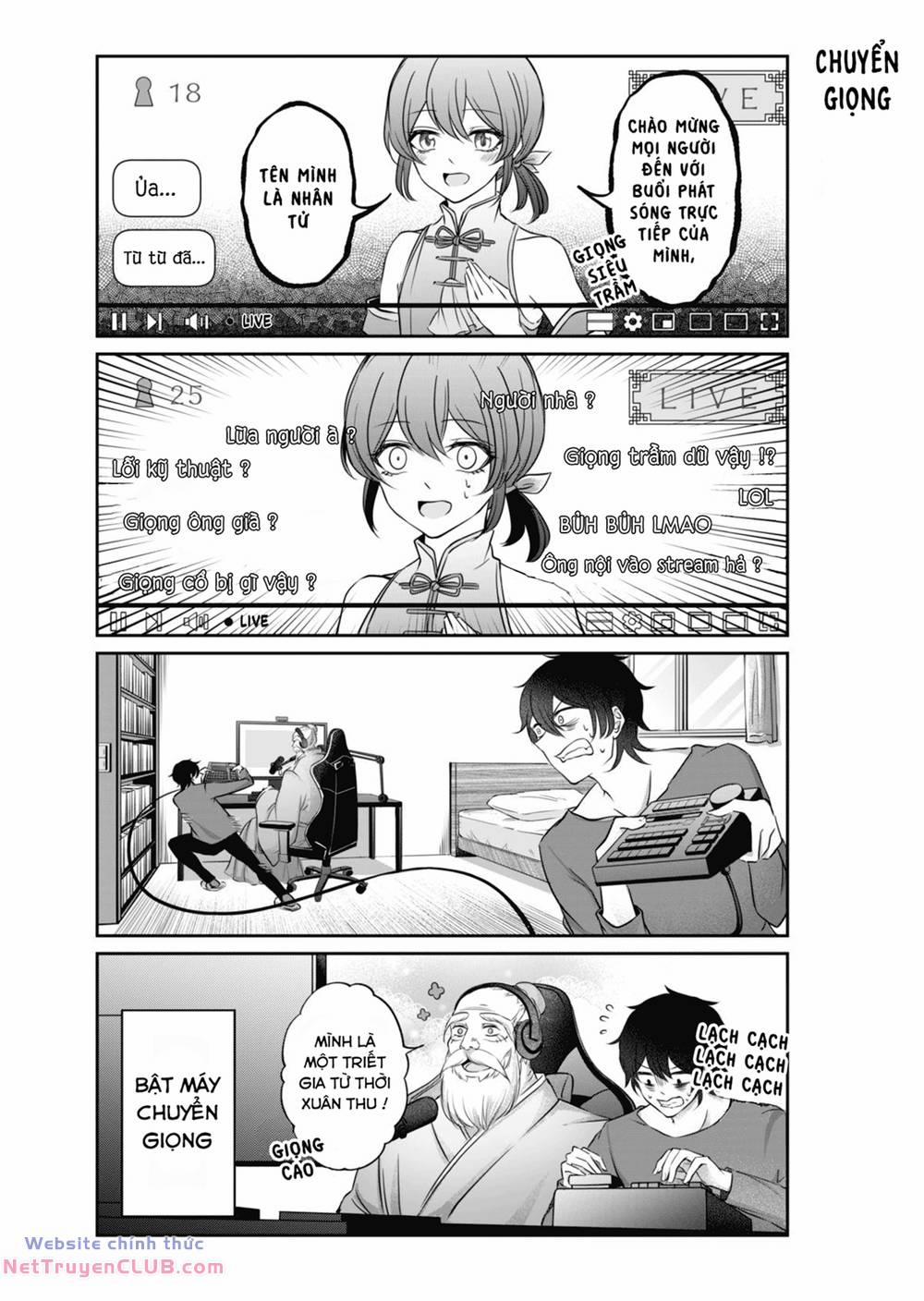 Khổng Tử Làm Vtuber 2 trang 4