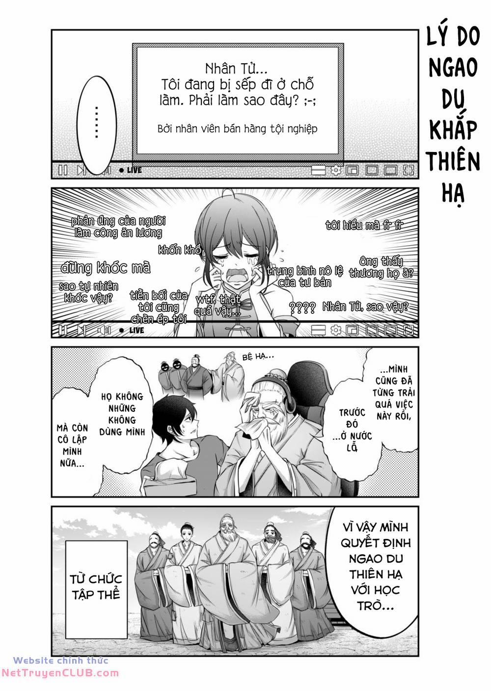 Khổng Tử Làm Vtuber 3 trang 12