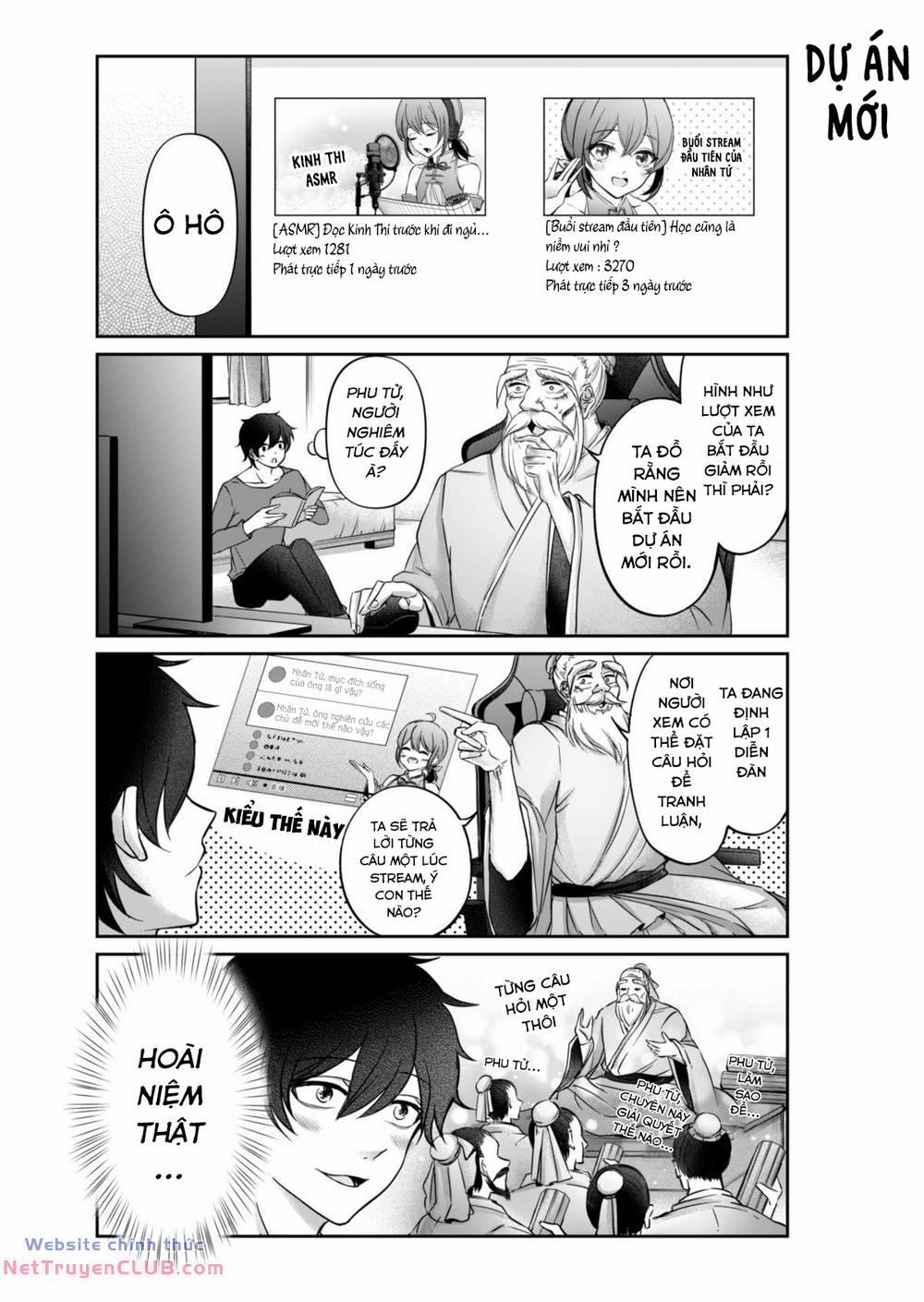 Khổng Tử Làm Vtuber 3 trang 2