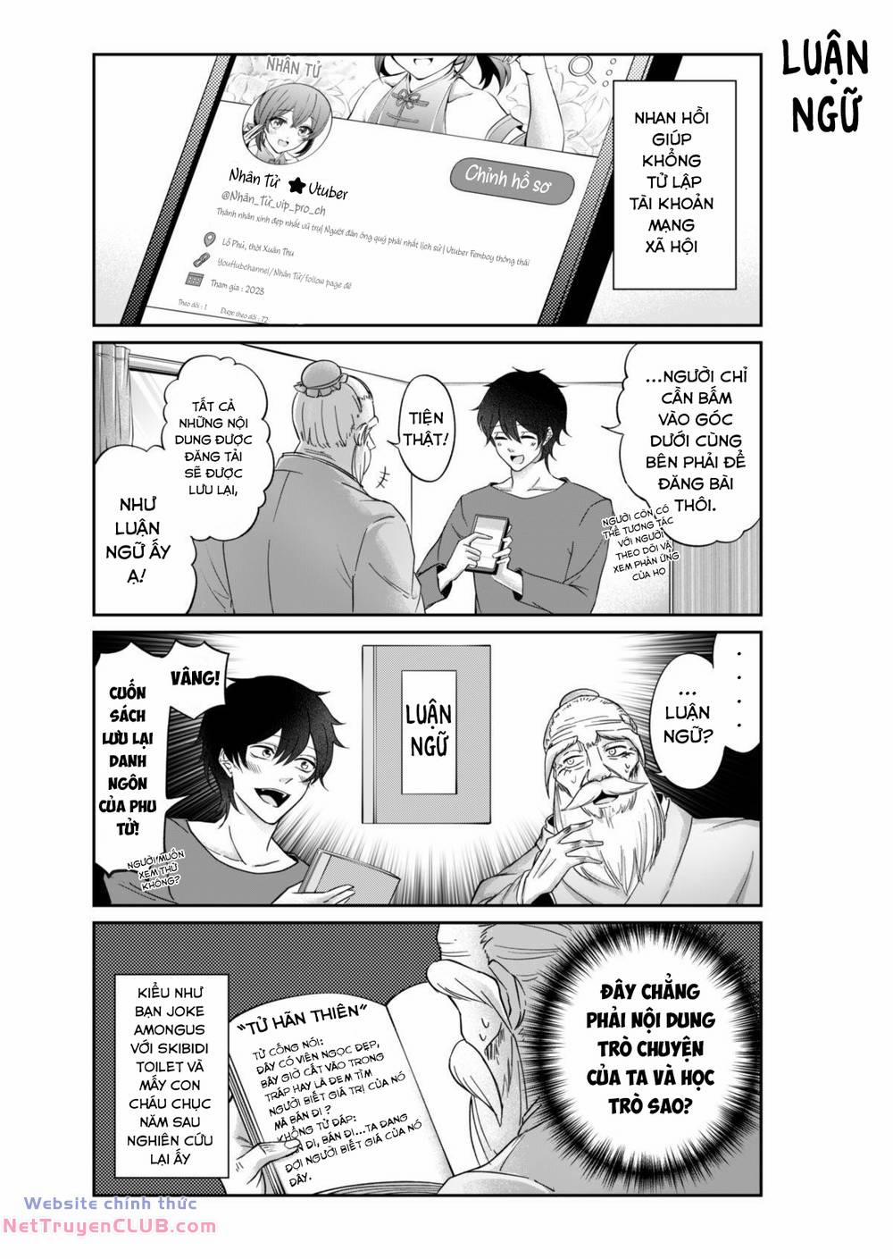 Khổng Tử Làm Vtuber 3 trang 3