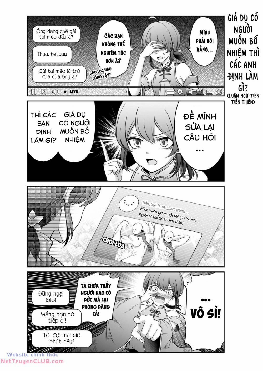 Khổng Tử Làm Vtuber 3 trang 8