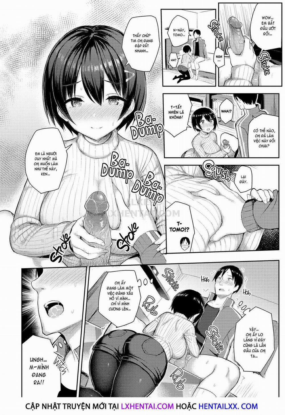 Kì nghỉ cùng người chị họ ngực khủng 1 trang 10