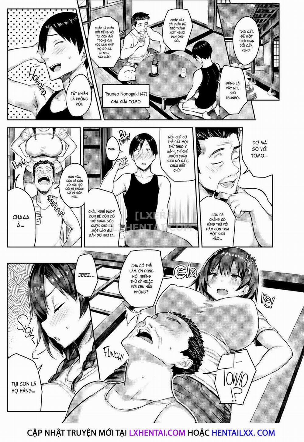 Kì nghỉ cùng người chị họ ngực khủng 2 trang 6