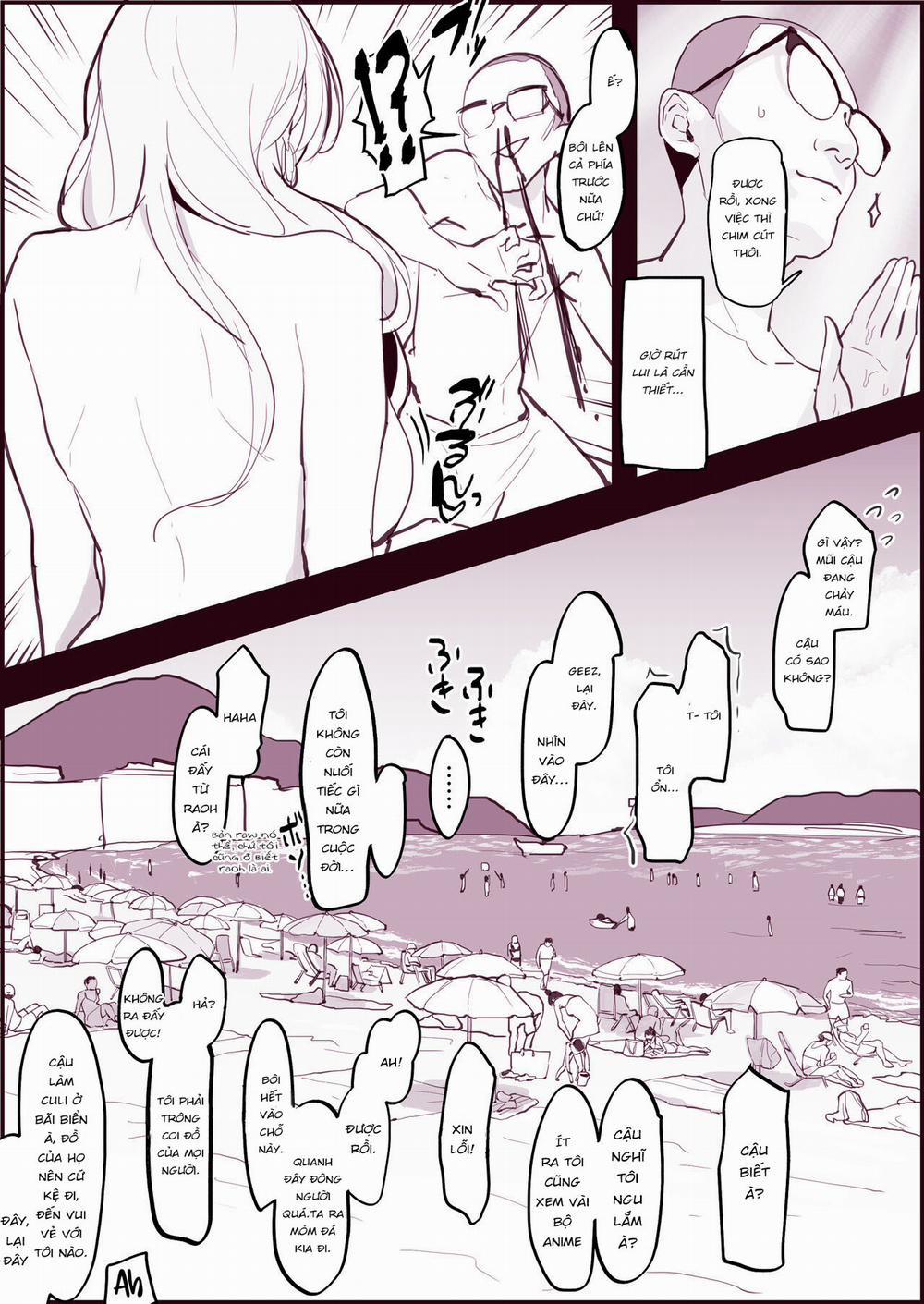 Kì nghỉ hè tuyệt vời Oneshot nứng trang 4