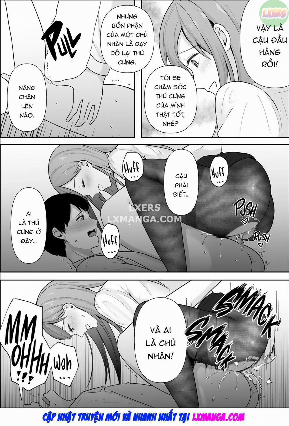 Kibishii Onna Joushi no Pet ni Natta Boku Oneshot trang 31