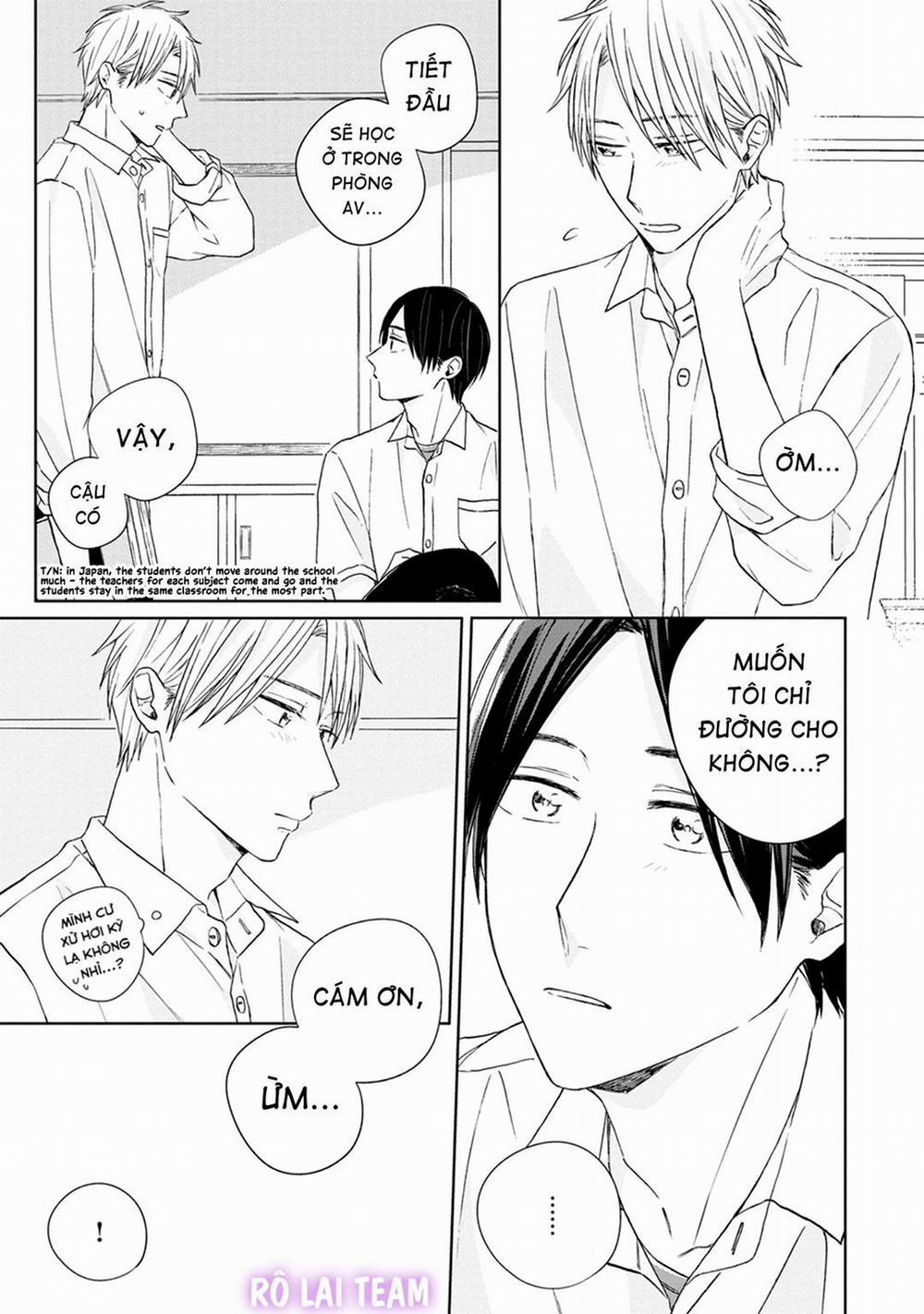 Kimi To Unmei Ni Tsuite No Hanashi Ga Shitai 4 trang 7