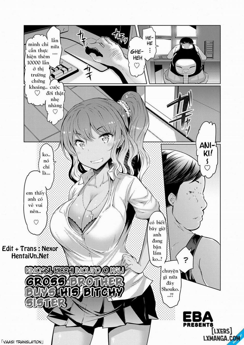 Kimoani, Bitch Imouto o Kau Oneshot trang 0
