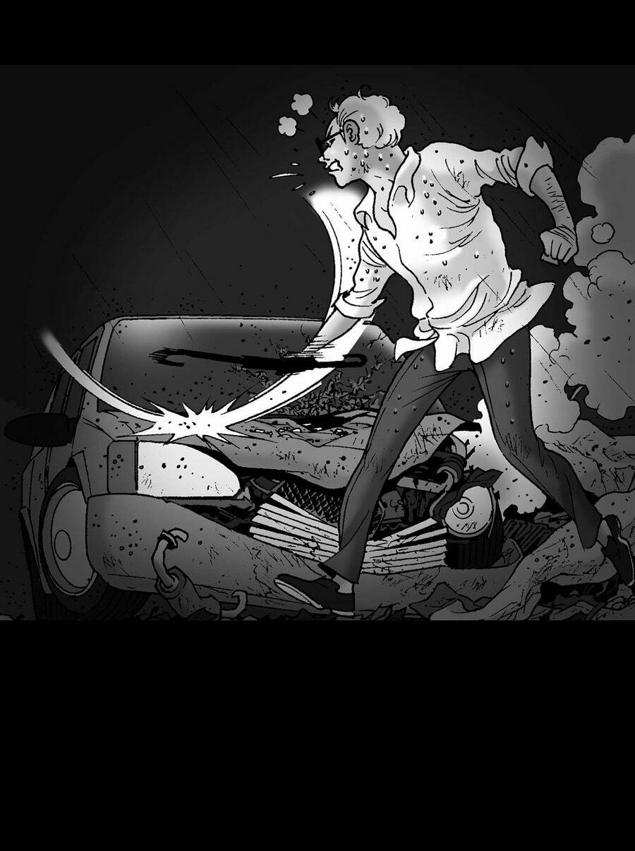 Kinh Dị Không Lời 0 0 Hung thần xa lộ trang 2