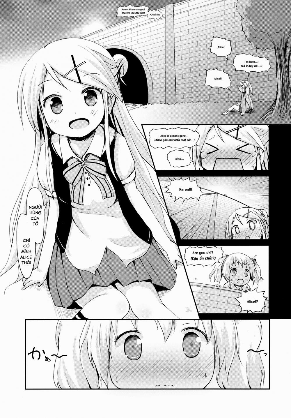 Kiniro Sorairo (Kiniro Mosaic) Oneshot trang 11