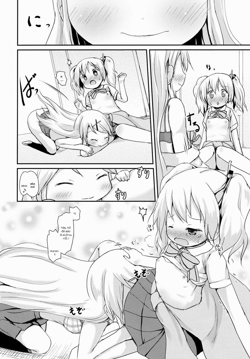 Kiniro Sorairo (Kiniro Mosaic) Oneshot trang 18