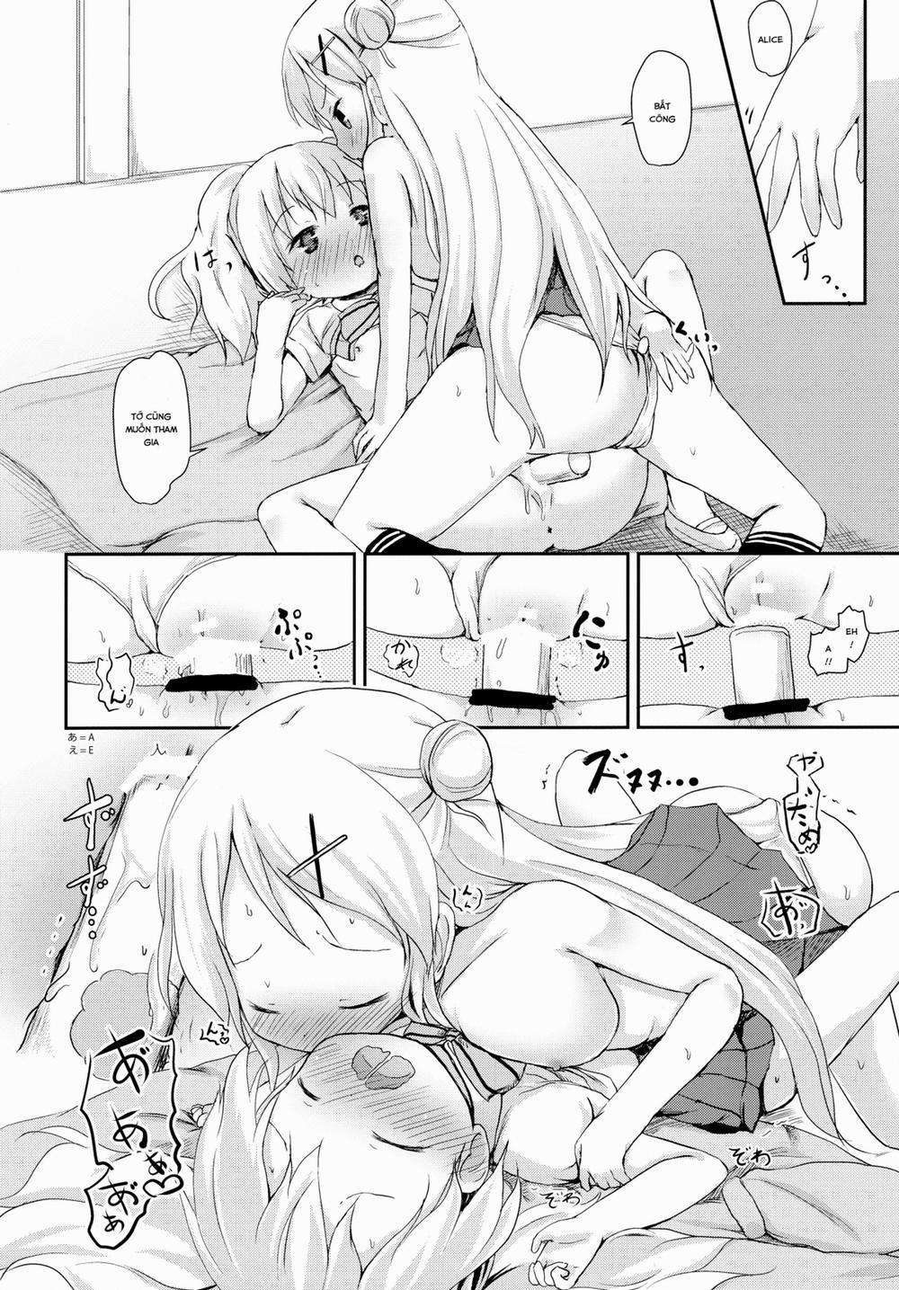 Kiniro Sorairo (Kiniro Mosaic) Oneshot trang 26