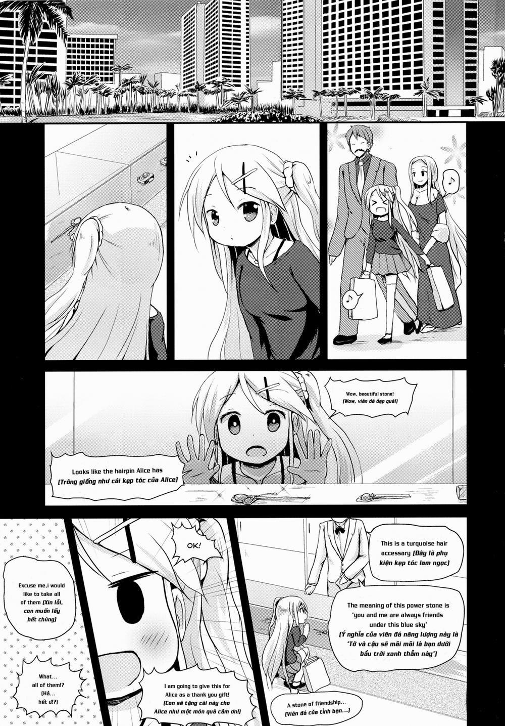 Kiniro Sorairo (Kiniro Mosaic) Oneshot trang 3