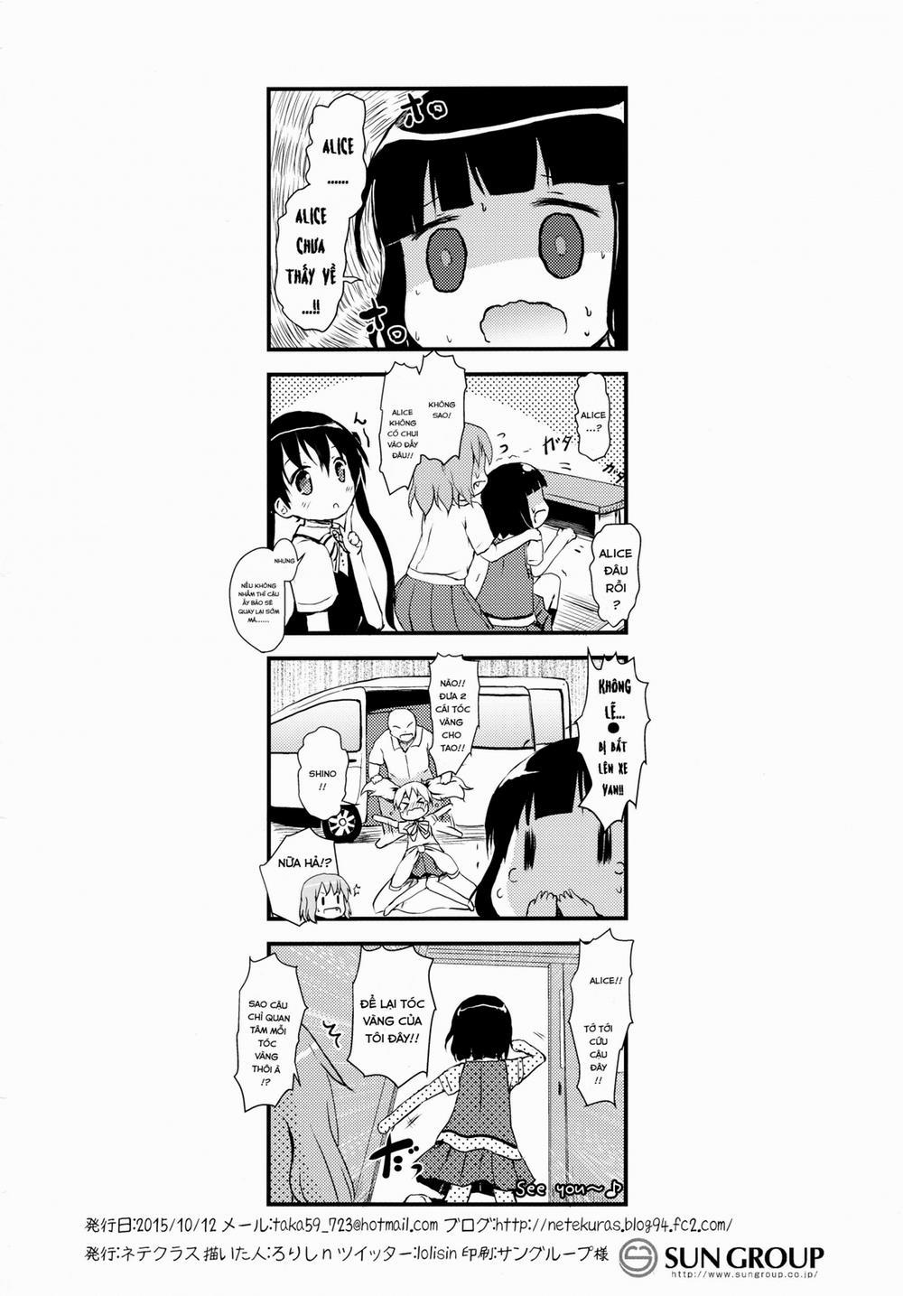 Kiniro Sorairo (Kiniro Mosaic) Oneshot trang 34