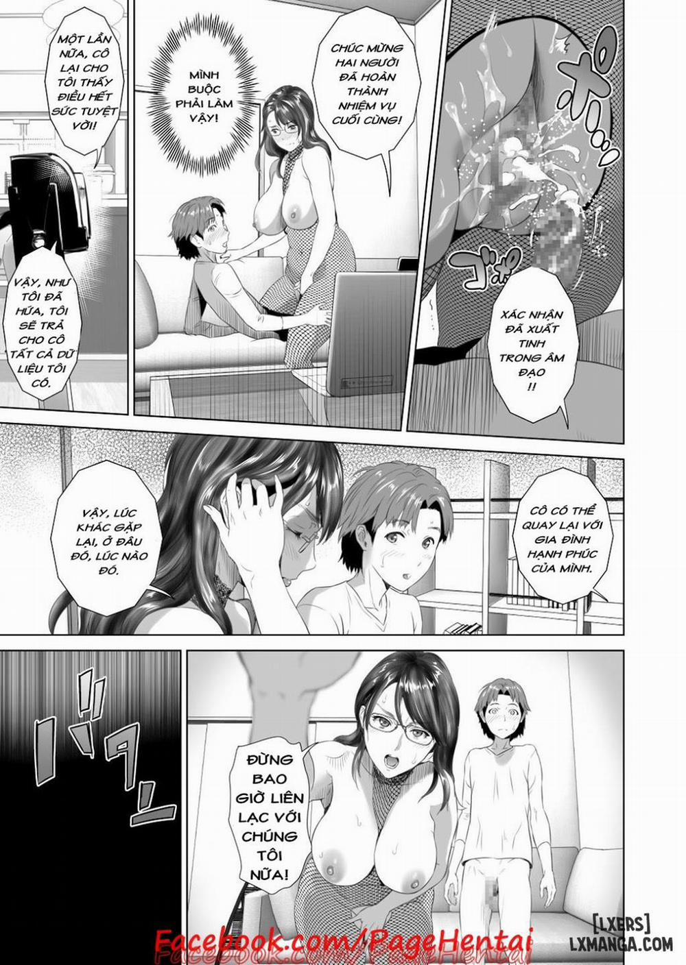 Kinjo Yuuwaku Teruhiko to Okaa-san Hen 3 END trang 54