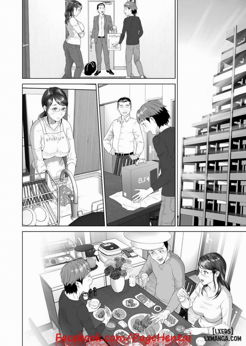 Kinjo Yuuwaku Teruhiko to Okaa-san Hen 3 END trang 55