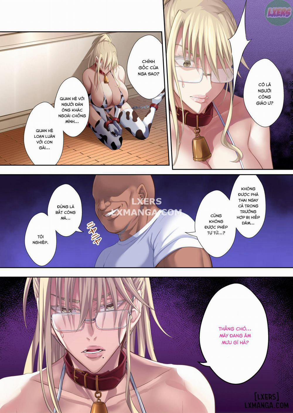 Kinpatsu Bakunyuu no Russia Hitoduma Gakuenchou 3 trang 33