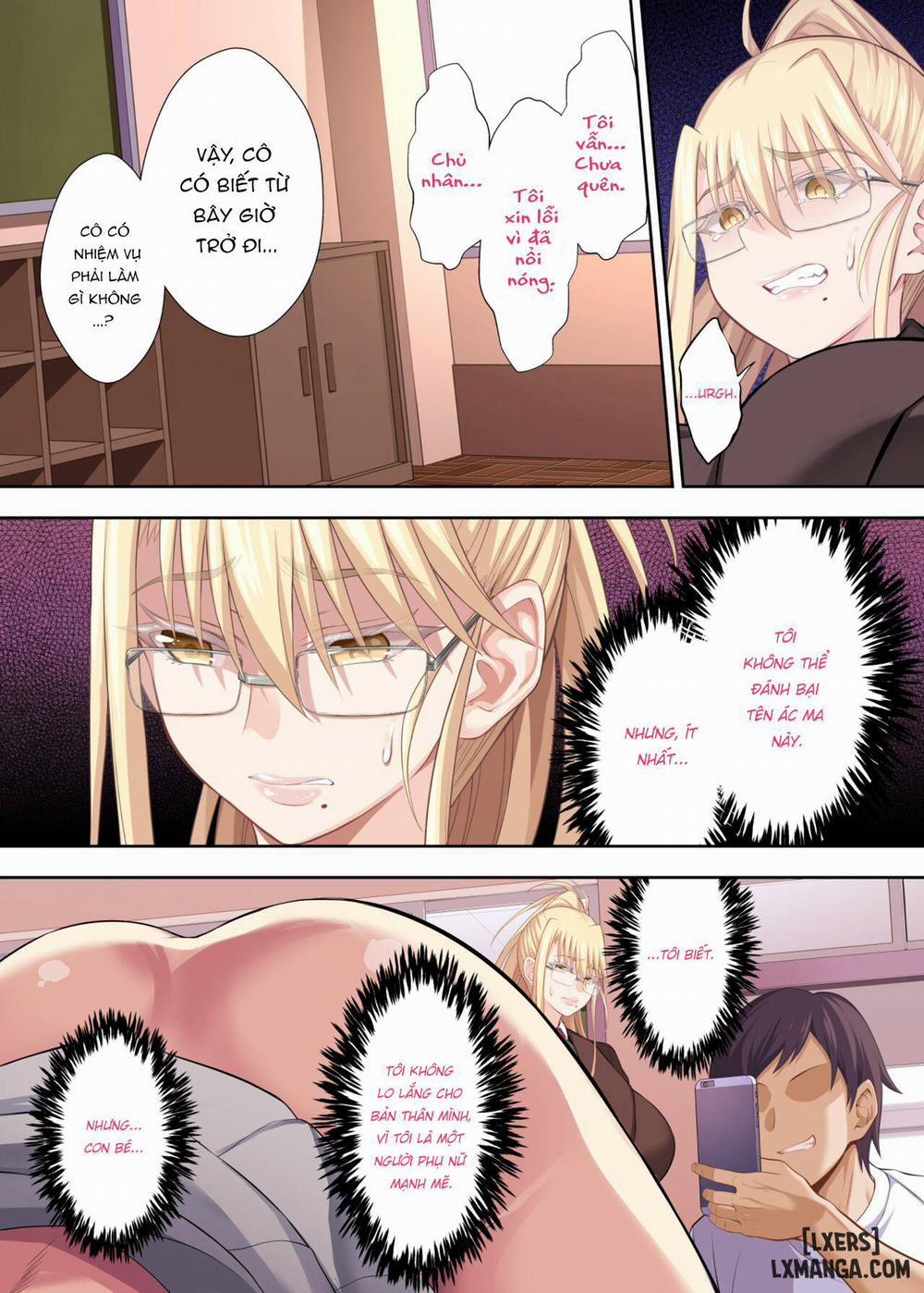 Kinpatsu Bakunyuu no Russia Hitoduma Gakuenchou 4 END trang 9