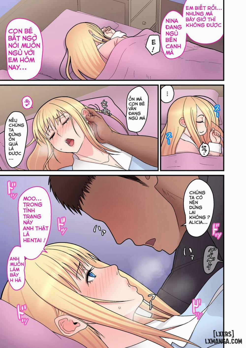 Kinpatsu Single Mother to Icha Love Suru Hon Oneshot trang 12