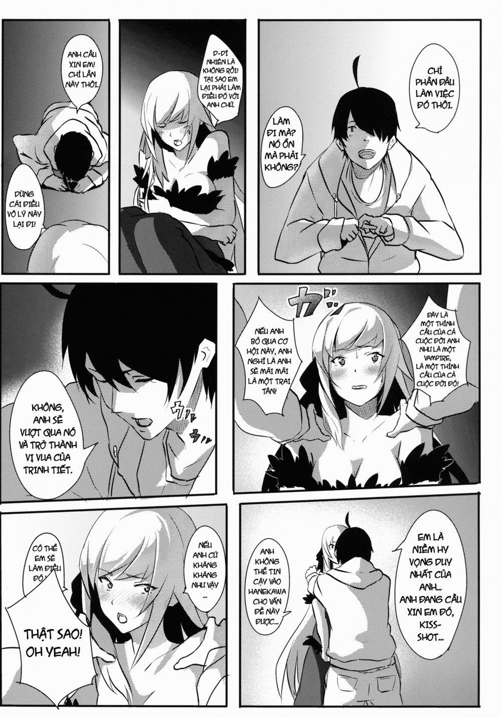 KISS x SHOT (Bakemonogatari) Oneshot trang 6