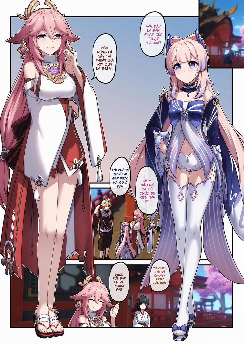 Kokomi and Miko ~ Love is war Oneshot trang 1