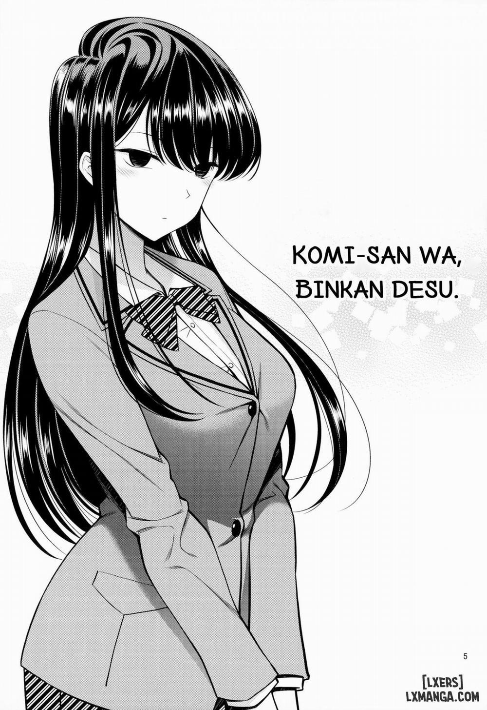 Komi-san wa, Binkan desu Oneshot trang 3