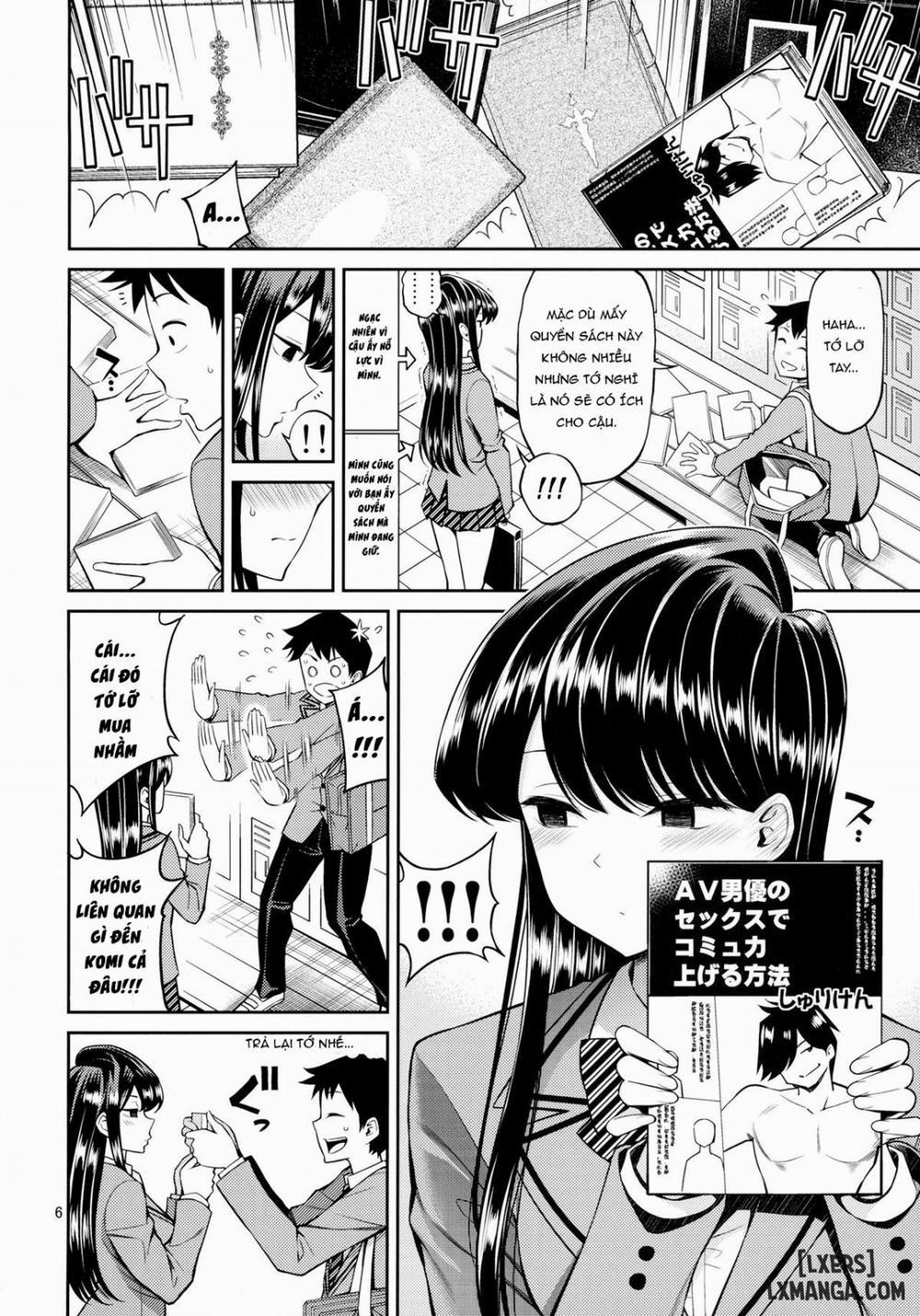 Komi-san wa, Binkan desu Oneshot trang 4