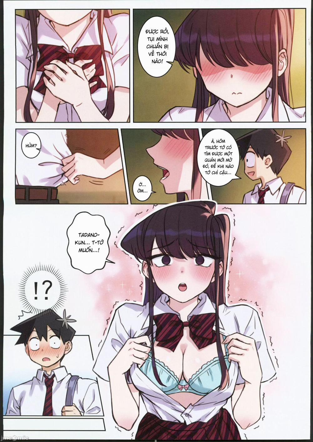 Komi-san wa, H Mousoushou desu Vol 2 Oneshot vol 2.0 trang 28