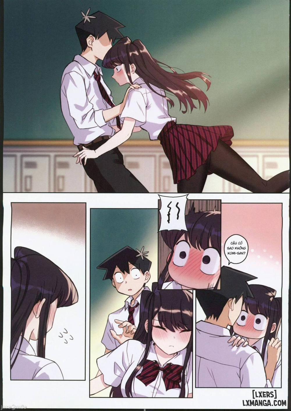 Komi-san wa, H Mousoushou desu Vol 2 Oneshot trang 14