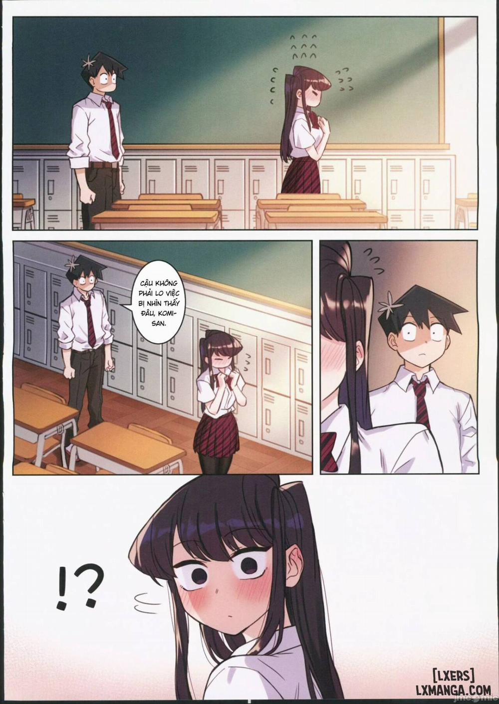 Komi-san wa, H Mousoushou desu Vol 2 Oneshot trang 15