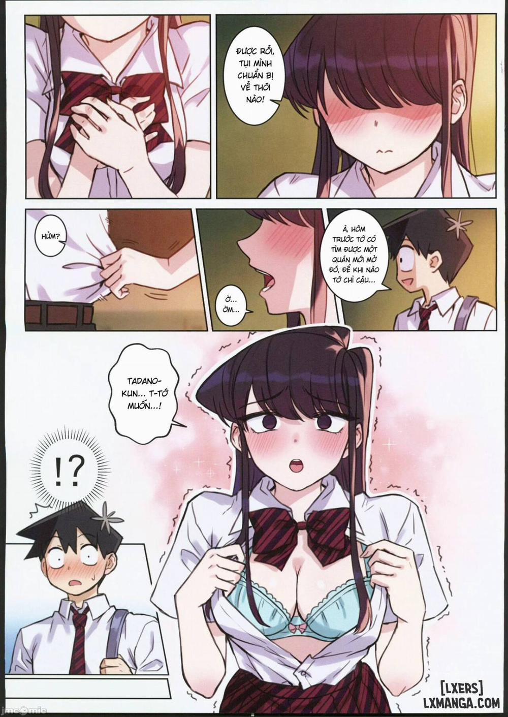 Komi-san wa, H Mousoushou desu Vol 2 Oneshot trang 28