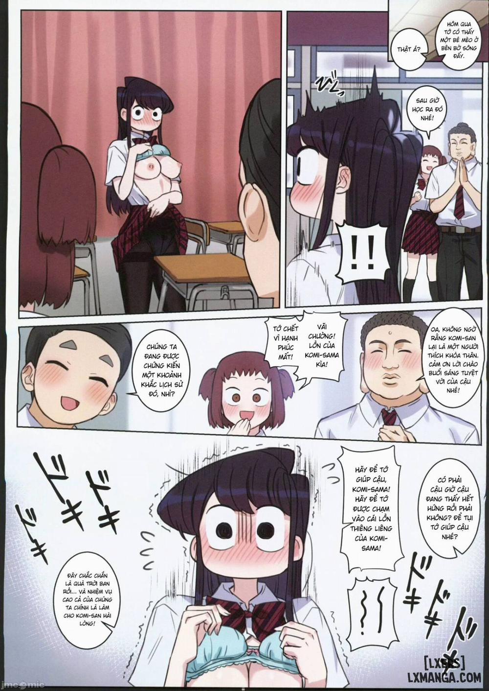 Komi-san wa, H Mousoushou desu Vol 2 Oneshot trang 8