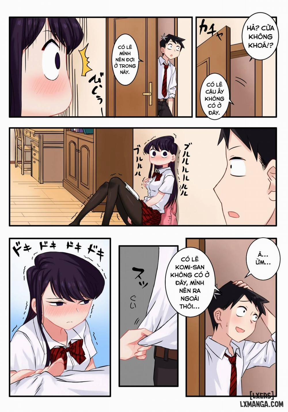 Komi-san wa, H Mousoushou desu Oneshot trang 3