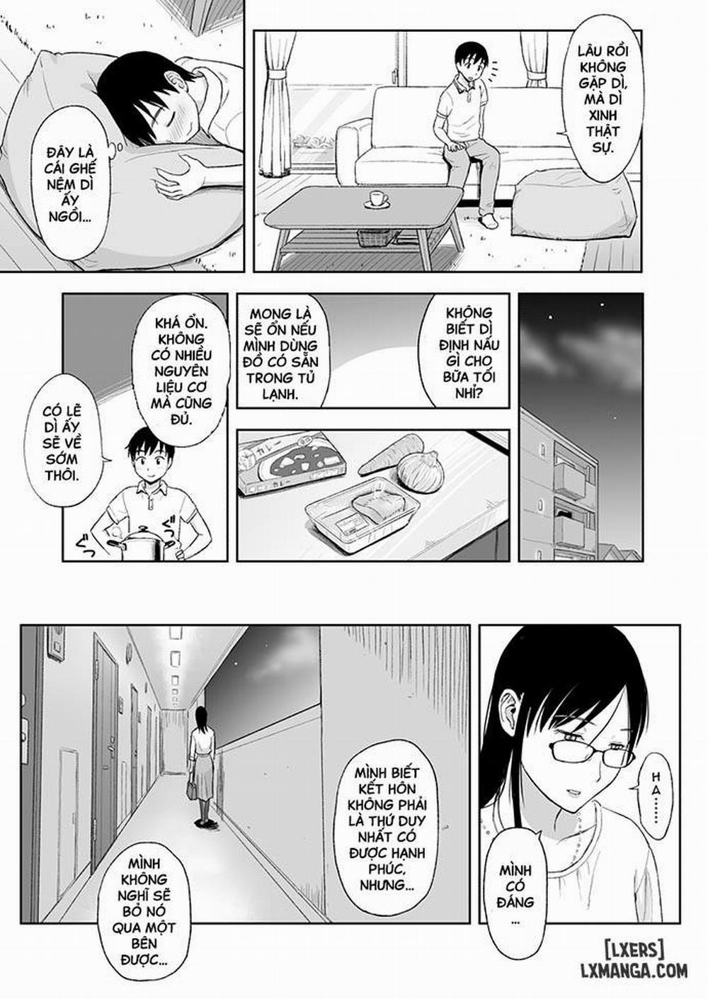 Konkatsu ni Hagemu Oba wa Oi ni Motomerarete Choppiri Ureshii Oneshot trang 3