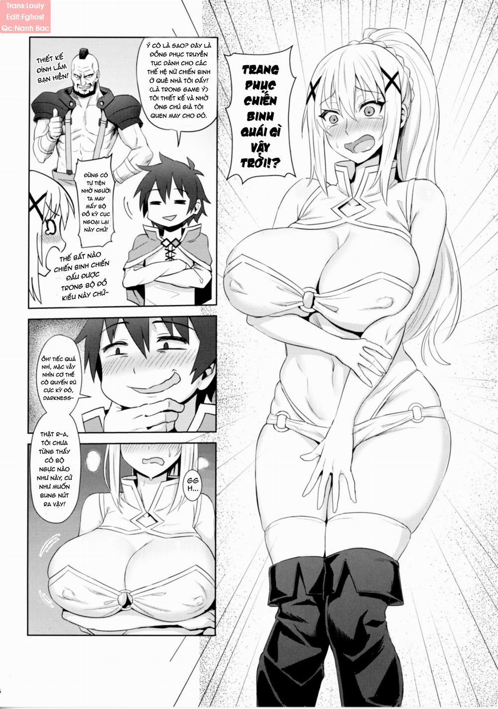 Kono Daraku Shita Onna Kishi Ni Syukufuku o! (KonoSuba) Oneshot trang 7