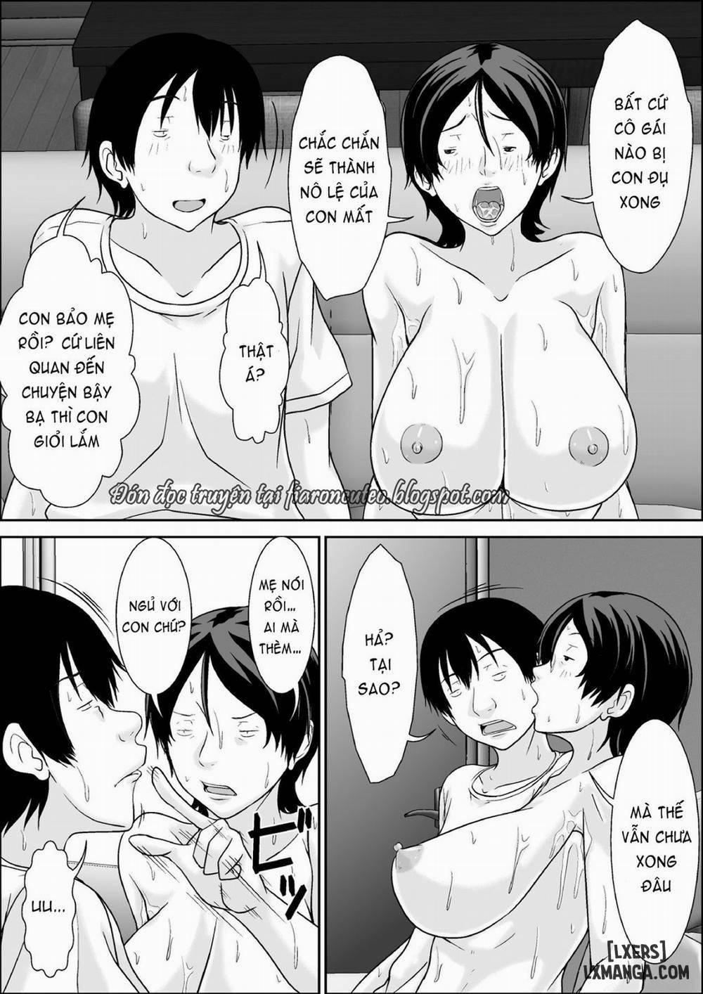 Kora! Anta Hahaoya o Kudoite Nani Shiyou tte Iu no 1 (Bản không che) 4 trang 24