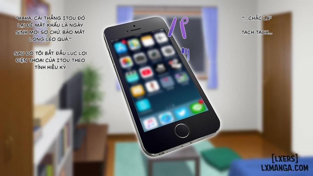 Kouhai no Charao no Smapho no Nakami Oneshot trang 17