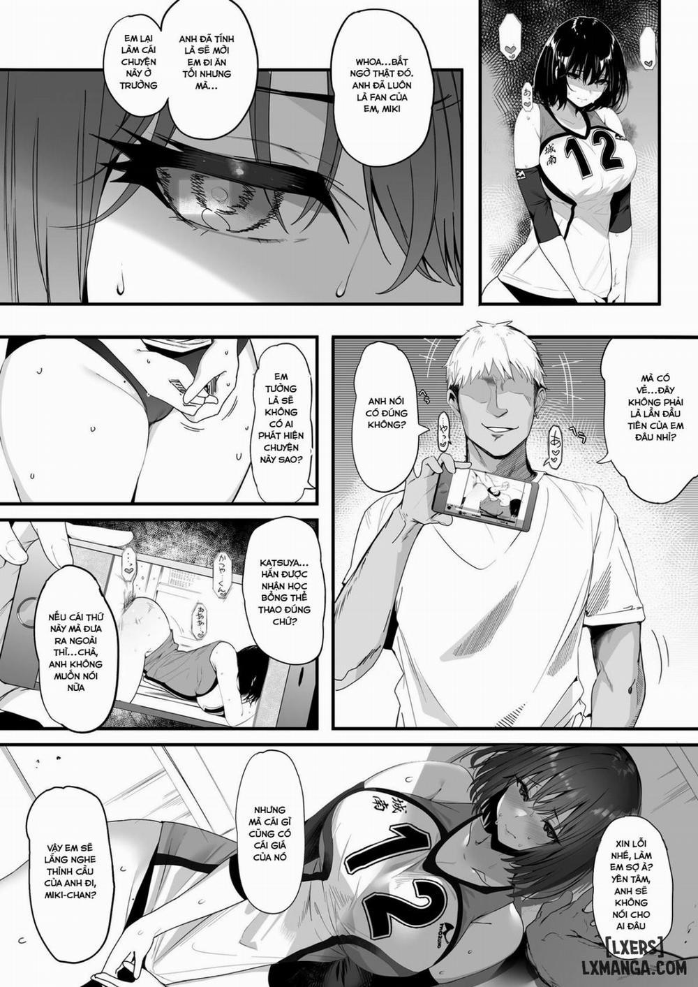 Koushinchou Volley-bu no Seisokei Kanojo ga Senpai no Mono ni Natte Shimau Ichibushijuu Oneshot trang 11