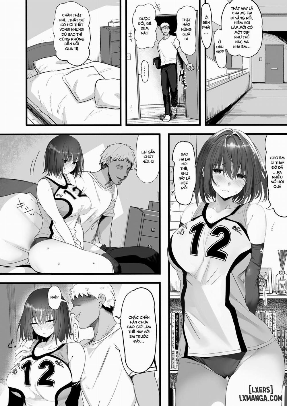 Koushinchou Volley-bu no Seisokei Kanojo ga Senpai no Mono ni Natte Shimau Ichibushijuu Oneshot trang 12