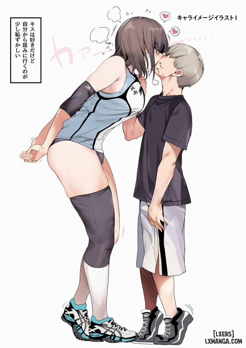 Koushinchou Volley-bu no Seisokei Kanojo ga Senpai no Mono ni Natte Shimau Ichibushijuu Oneshot trang 40