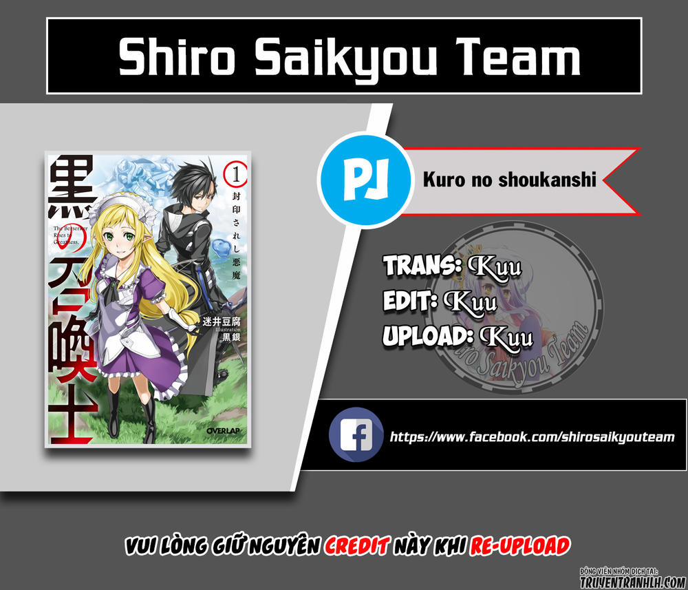 Kuro No Shoukanshi 3 trang 1