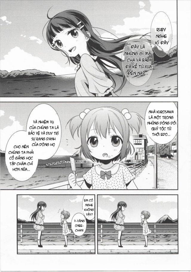 Kurosawa Shimai no Katei no Jijou (Love Live! Sunshine) Oneshot trang 4