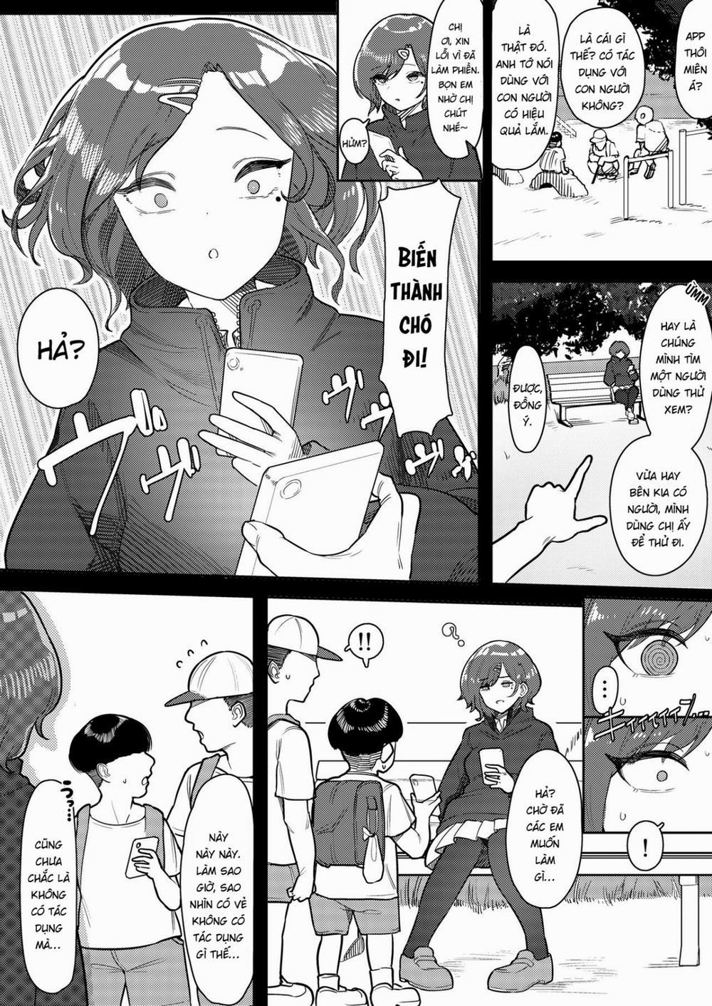 Kusogaki Saimin VS Mesuinu Madoka Oneshot. trang 5