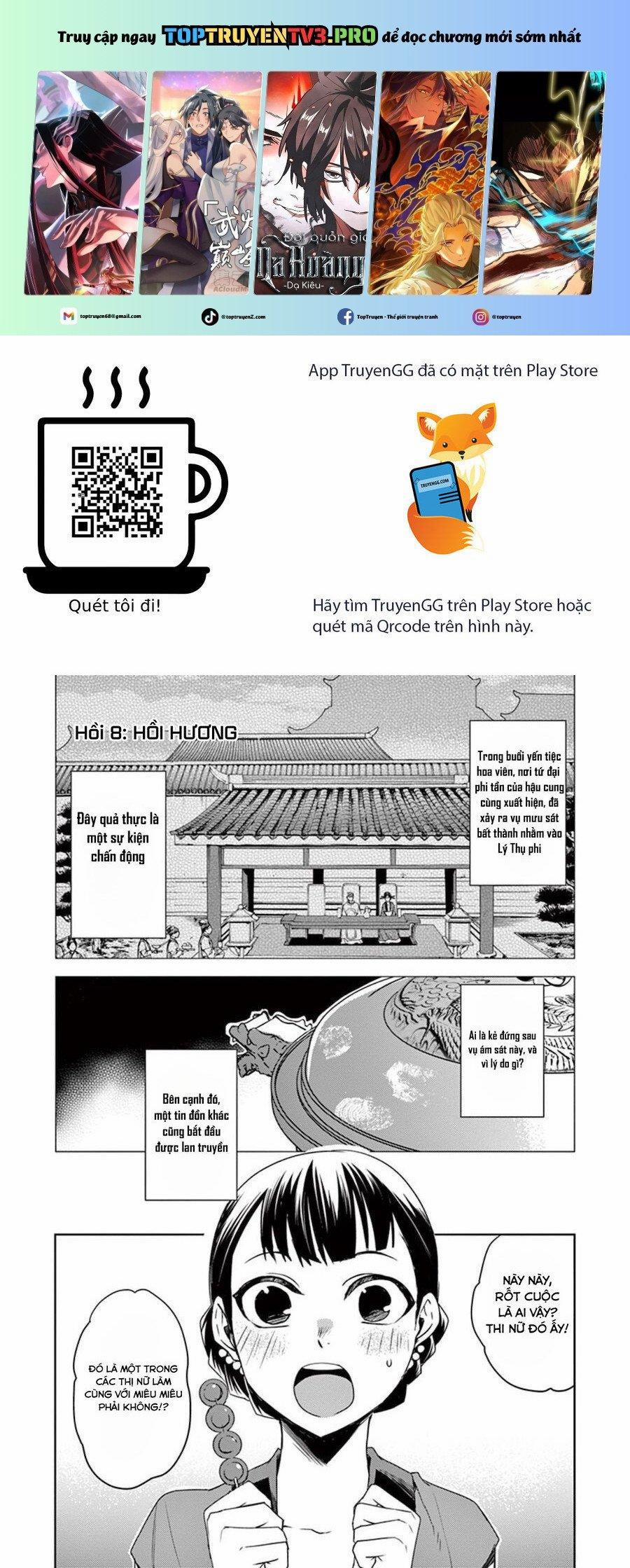 Kusuriya No Hitorigoto ~Maomao No Koukyuu Nazotoki Techou~ 8 trang 0