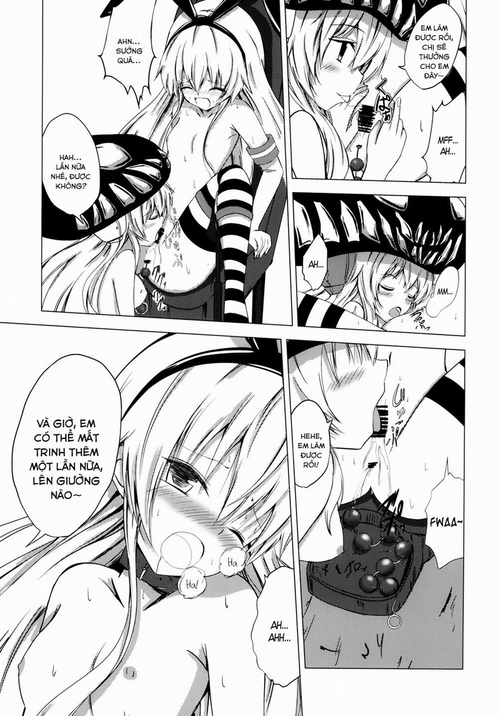 Kuubo Wo-Kyuu-chan no Shimakaze Yuri Dorei Choukyou ~Anal Kaihatsu Hen~ (Kantai Collection, -KanColle-) Oneshot trang 13
