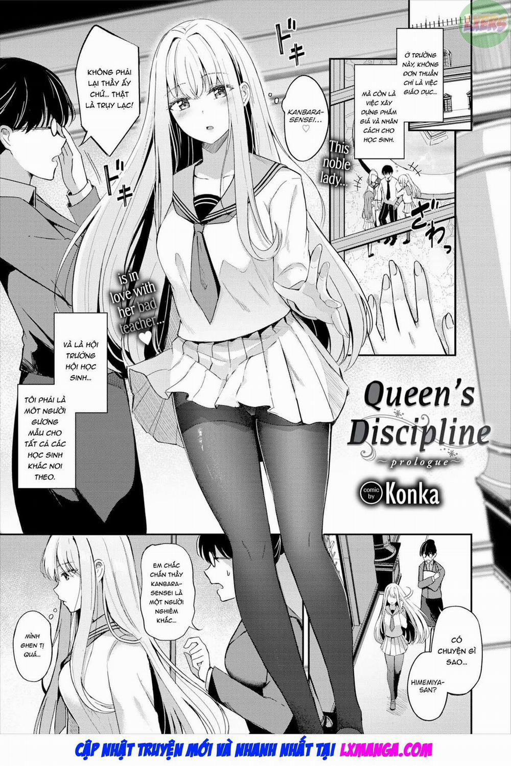 Kỷ luật của Nữ hoàng 1 trang 1