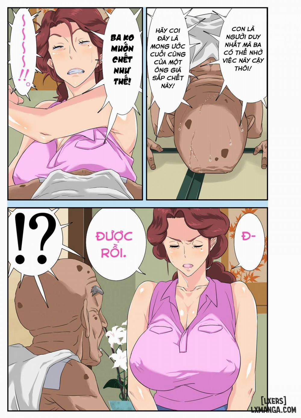 Kyojiri Tsuma Keiko to Zetsurin! Sukebe Jii Oneshot trang 12