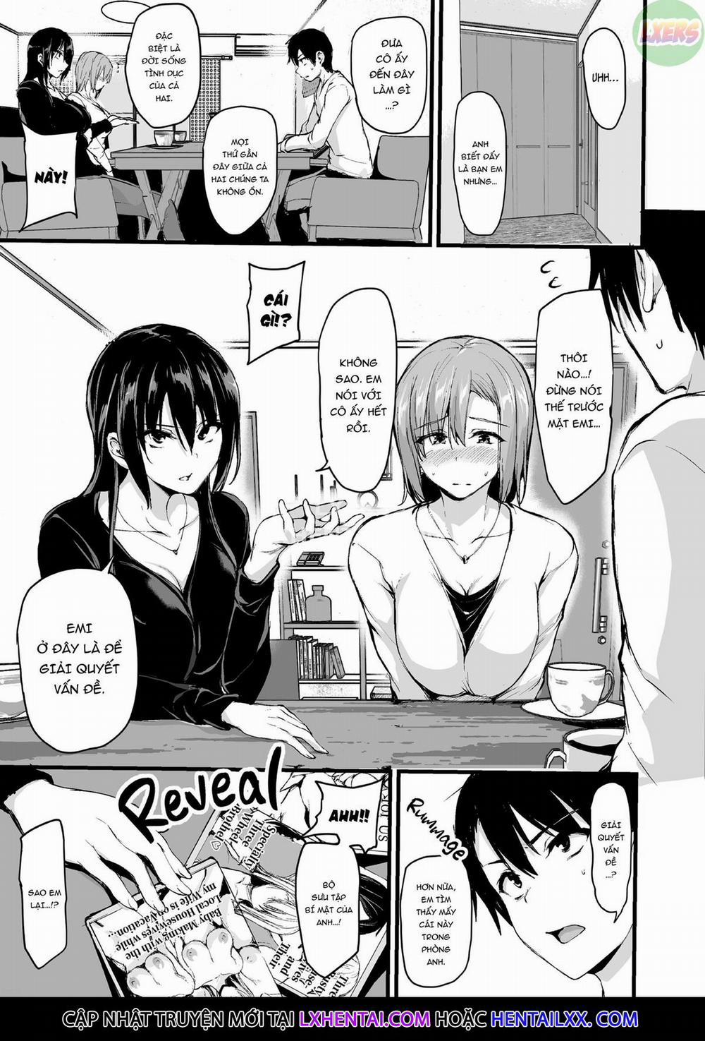 Kyonyuu Ga Futari Inai To Bokki Shinai Otto No Tame Ni Tomodachi O Tsurete Kita Tsuma 1 trang 6